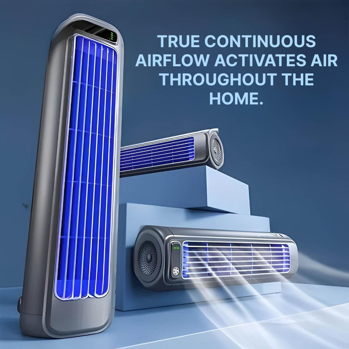Draagbare Tafelventilator met Oscillatie 1