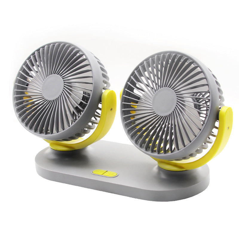 Draagbare USB Ventilator Met Flexibele Houder Voor Dames En Heren 2