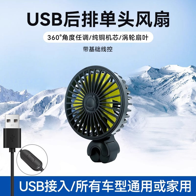 Draagbare USB Ventilator Met Flexibele Houder Voor Dames En Heren 7