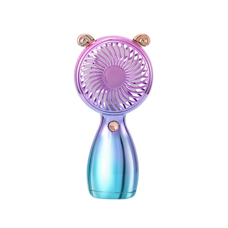 Draagbare Ventilator Kikkervormig Oplaadbaar 3
