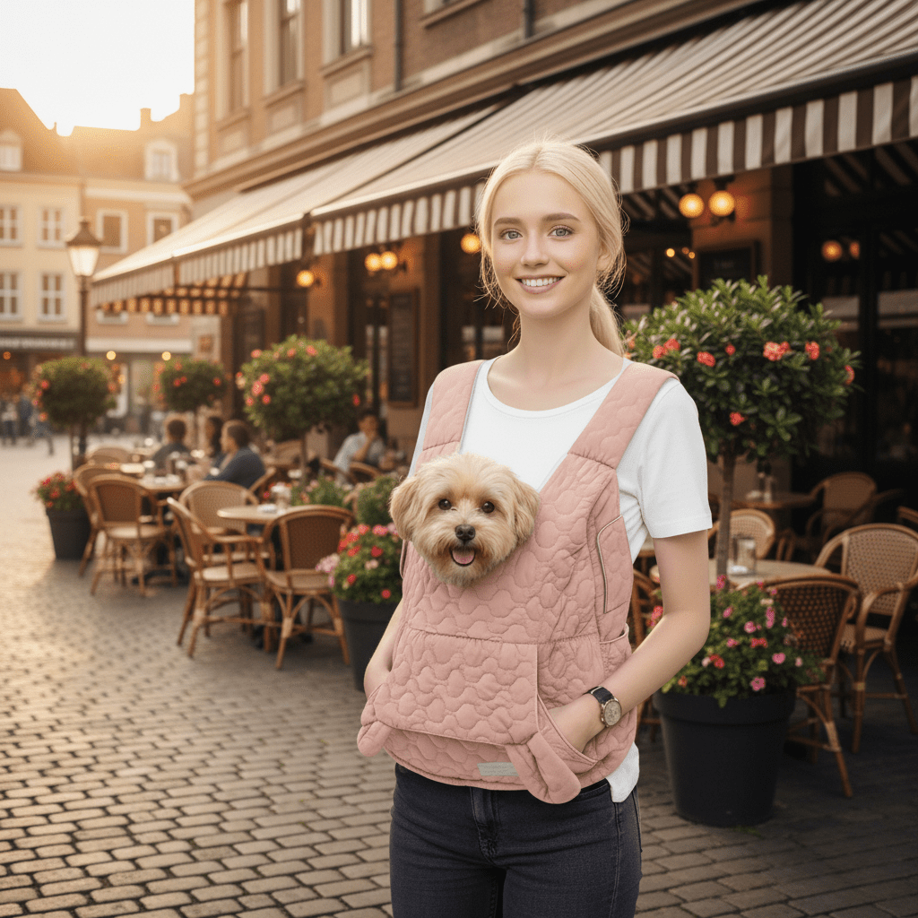 Draagtas Voor Honden Waterdicht Met Ademend Ontwerp En Verstelbare Schouderriem 0