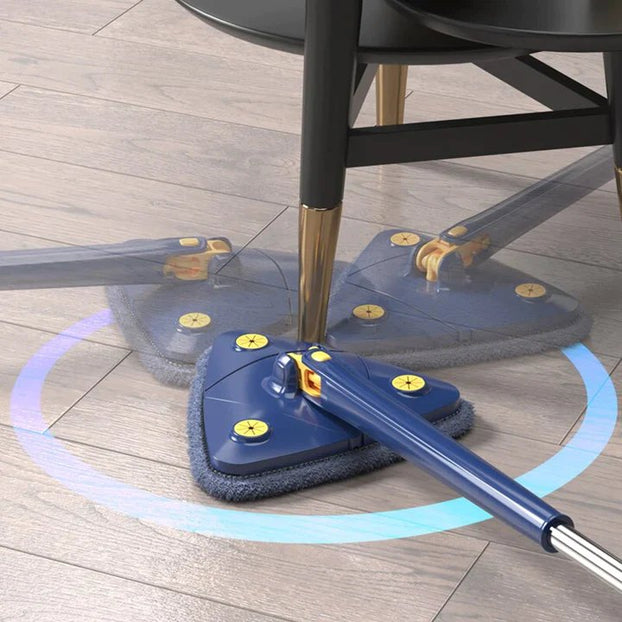 Draaibare 360° Mop voor Efficiënte Schoonmaak met Verstelbare Handgreep 2