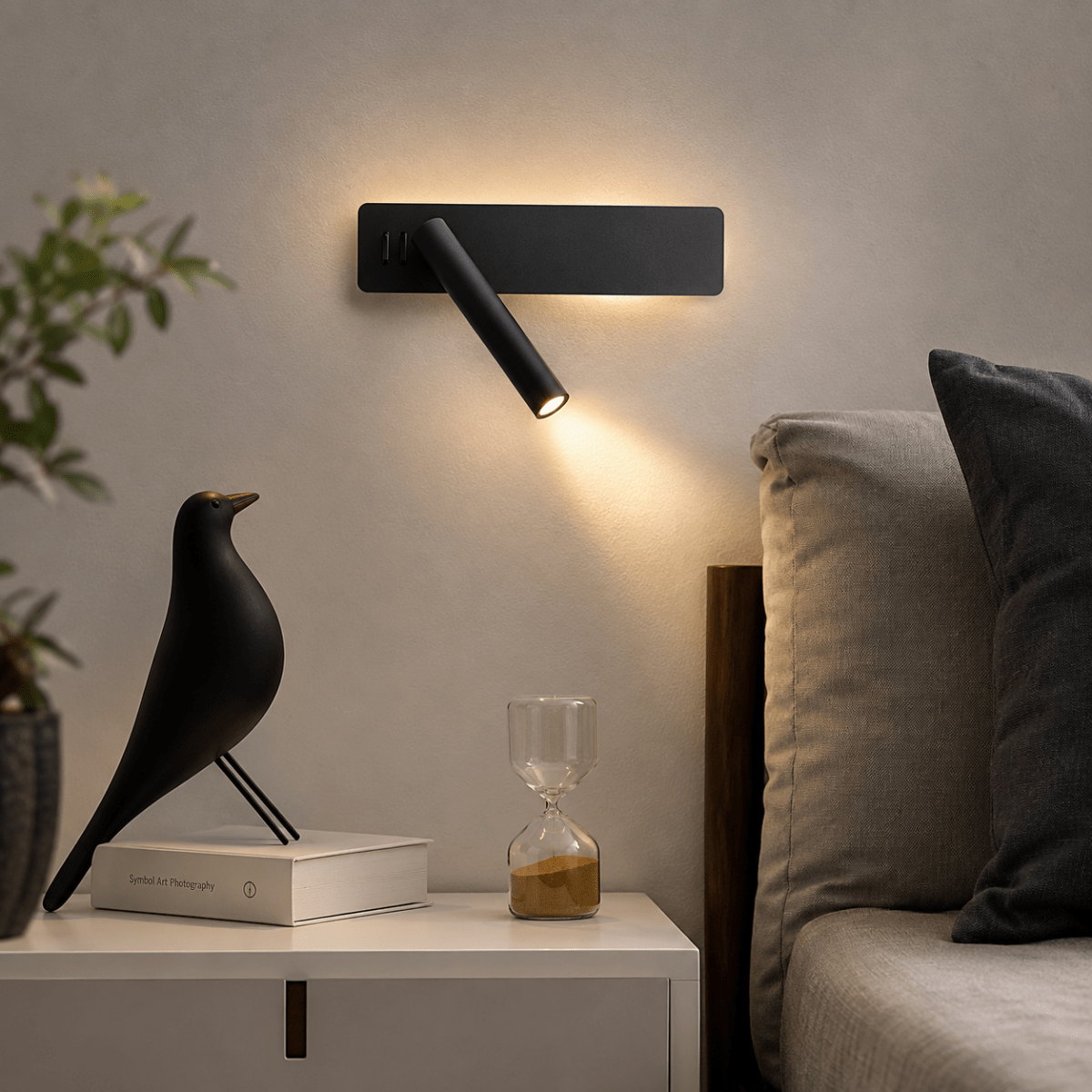 Draaibare LED-lamp voor Bed en Leeshoek 3