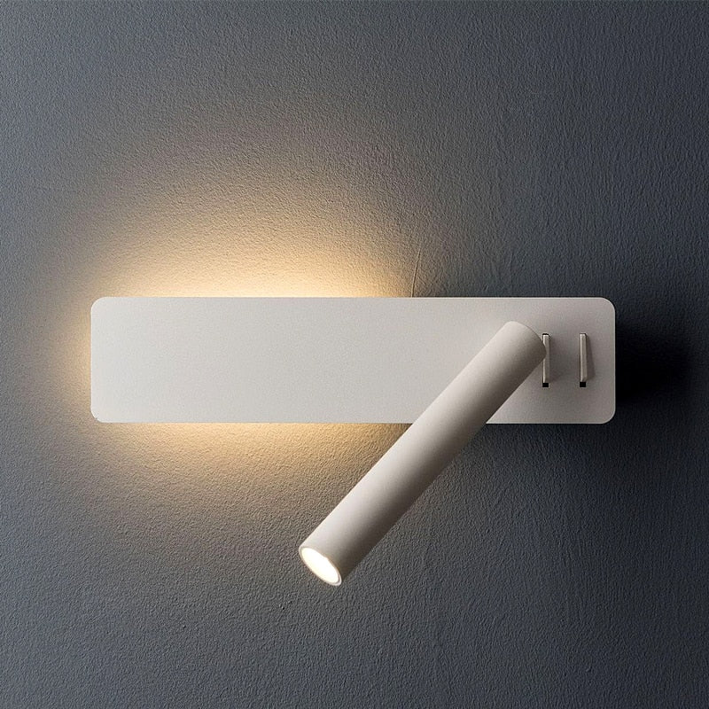 Draaibare LED-leeswandlamp voor Bed 0