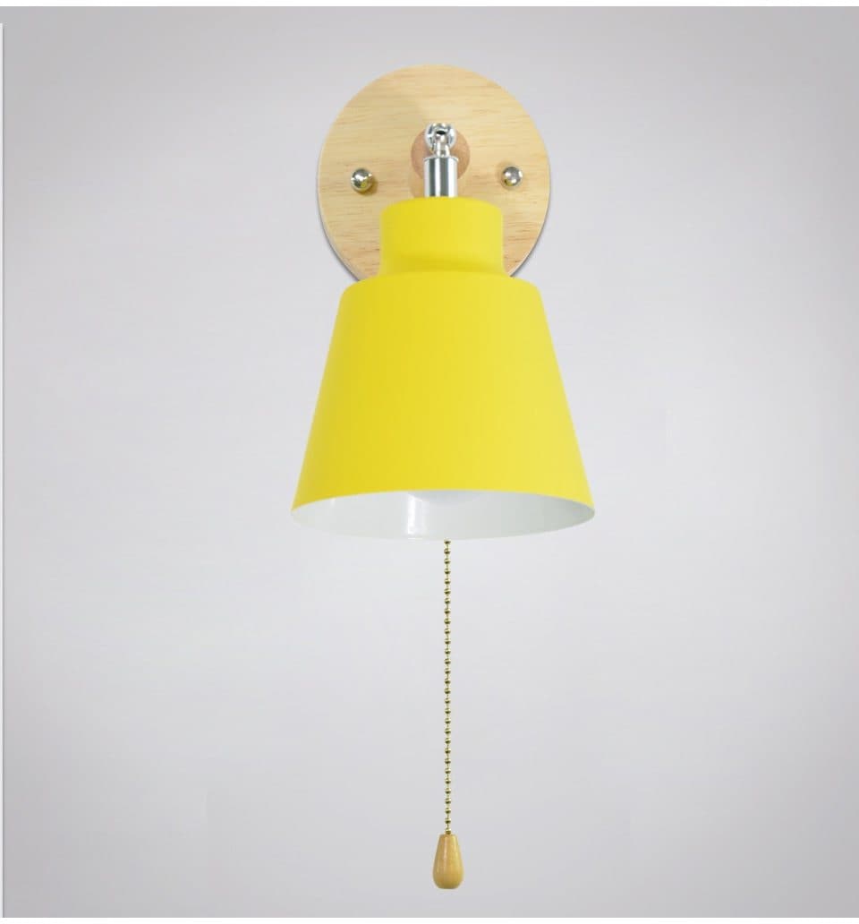 Draaibare Wandlamp met Trekkettingschakelaar 1