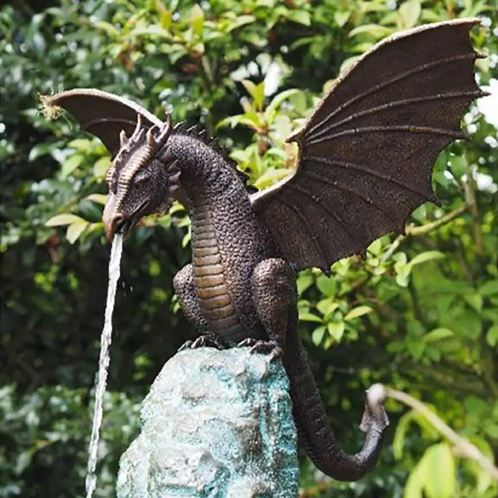 Drakenbeeld Tuindecoratie Mystiek 1