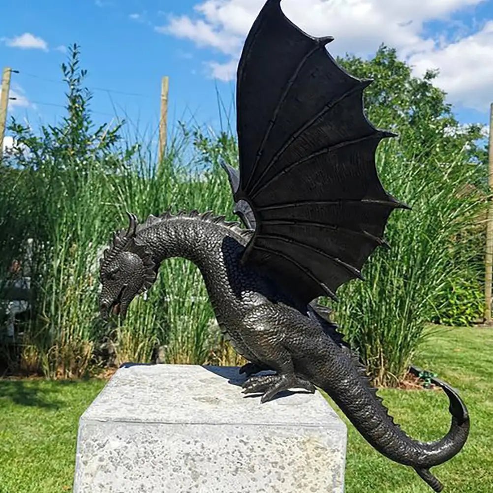 Drakenbeeld Tuindecoratie Mystiek 2