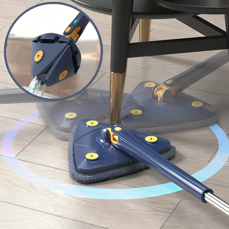 Driehoekige Mop 360 Graden Rotatie Voor Effectieve Reiniging 0