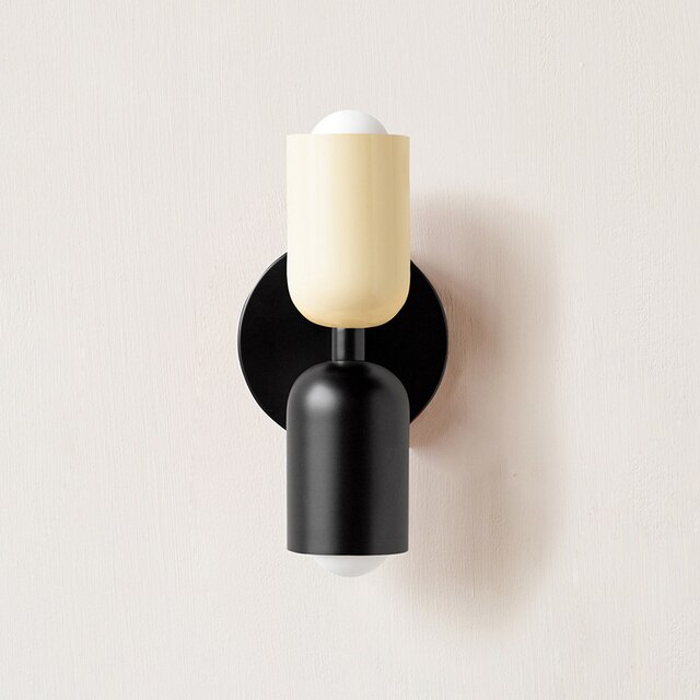 Dubbele Kop Wandlamp Crème Kleur 14