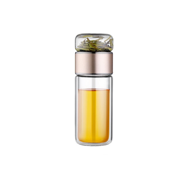 Dubbelwandige Thee Infuser Fles voor Theeliefhebbers 500ml 8