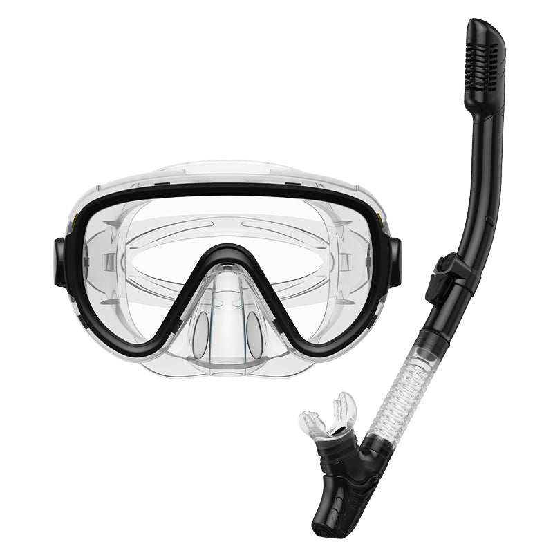 Duikmasker voor mannen met anticondensfunctie en flexibele ademslang 2