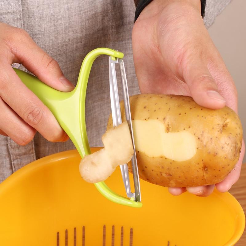 Dunschiller Brede Mond voor Groenten en Fruit, Handmatig Keukenhulpmiddel 3