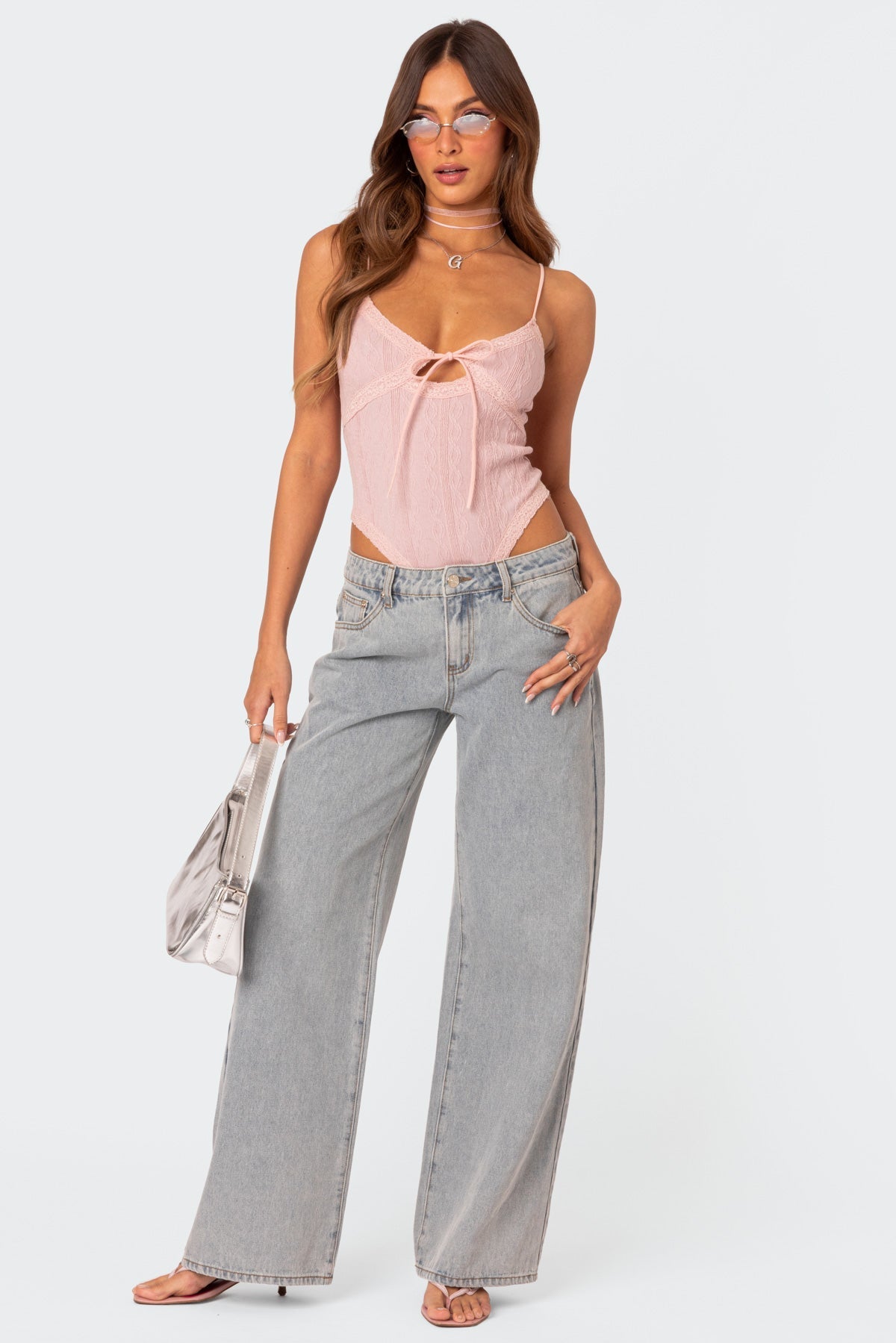 Dames Jeans Blauw Ademend Casual Stretch Denim Flatterende Pasvorm-4