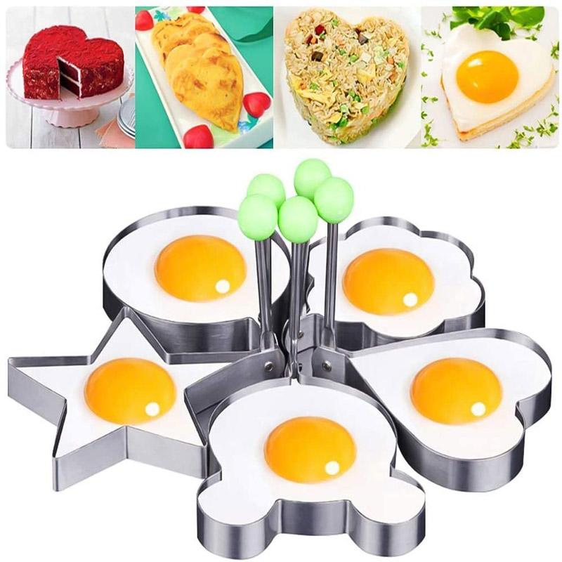 Eierenvormen Voor Omeletten En Pannenkoeken Multifunctioneel 0