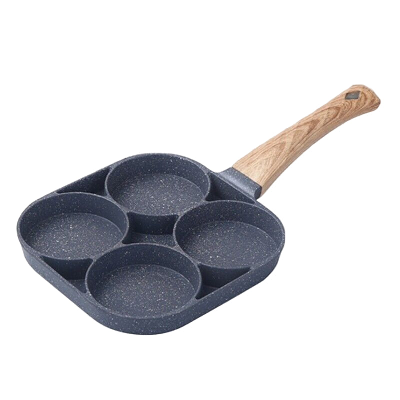 Eierpan voor 4 Eieren Antiaanbak Ergonomisch Ontwerp 6