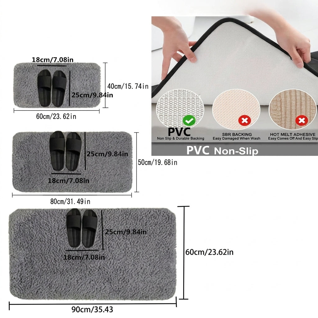 Badmat voor de Badkamer met Antislip Design