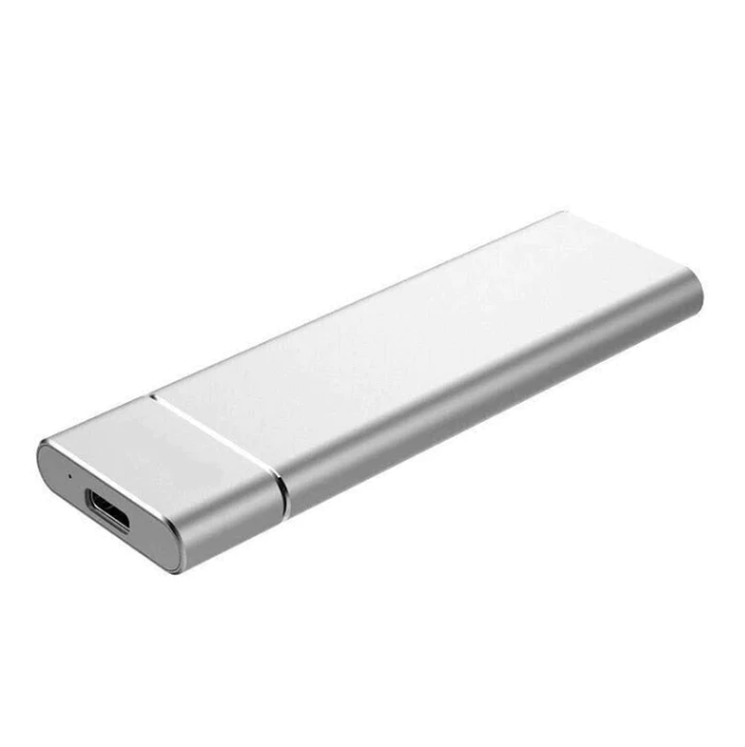 Externe Harde Schijf 2TB Draagbaar Aluminium Hoge Overdrachtsnelheid 3