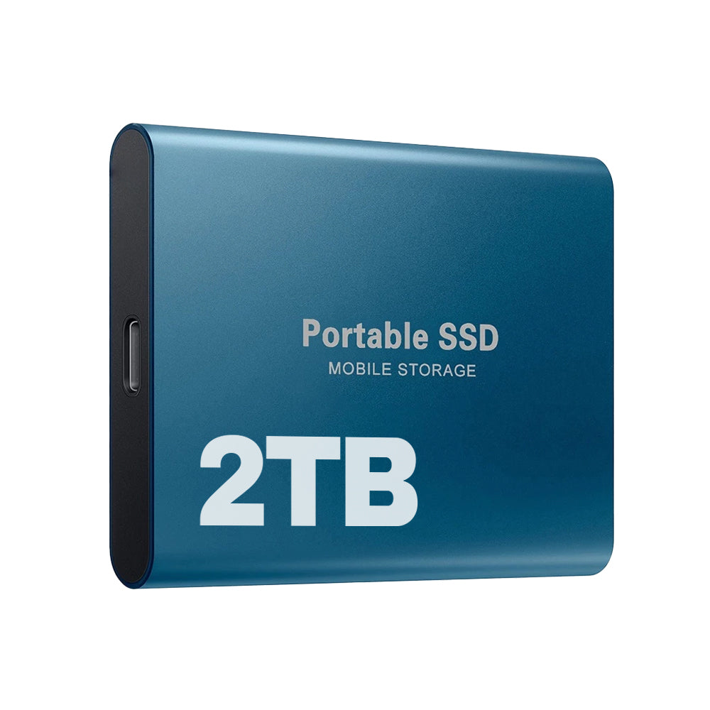 Externe SSD 1TB Draagbaar Schokbestendig Hoge Snelheid Opslag 8