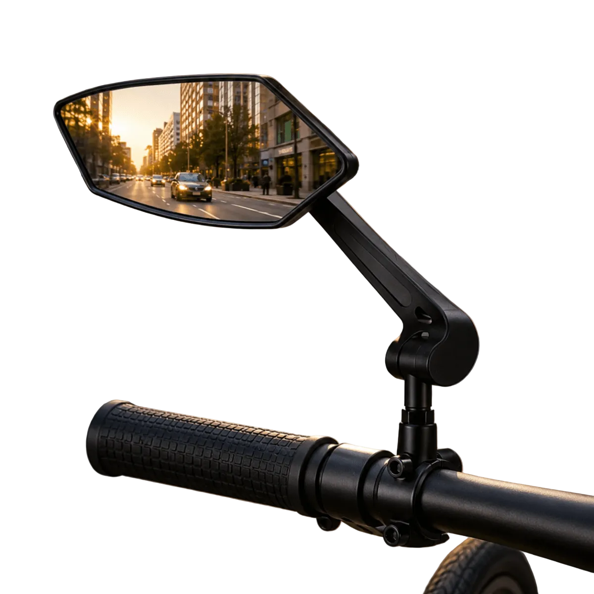 Fiets Achteruitkijkspiegel Verstelbaar met Groot Gezichtsveld