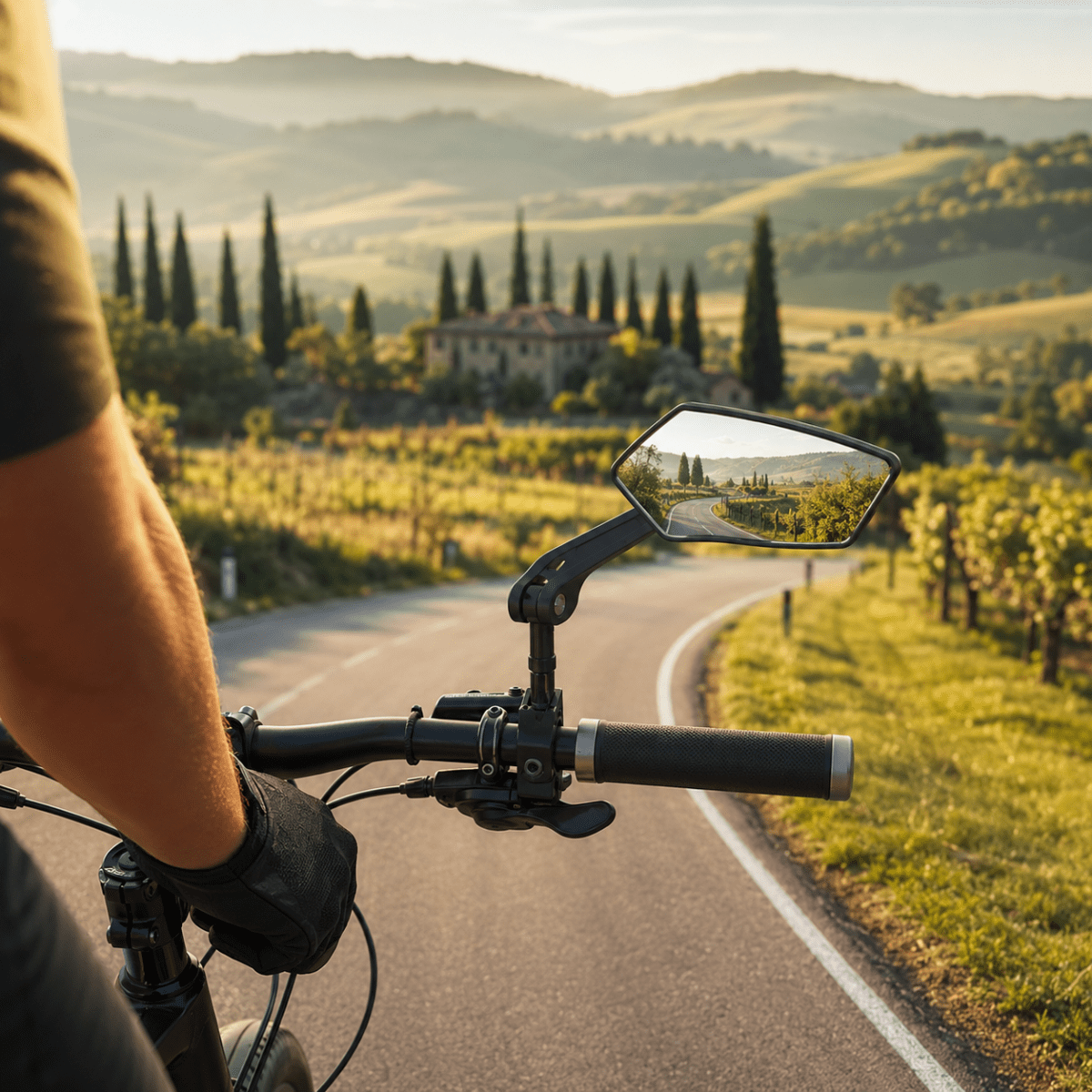Fiets Achteruitkijkspiegel Verstelbaar met Groot Gezichtsveld 2