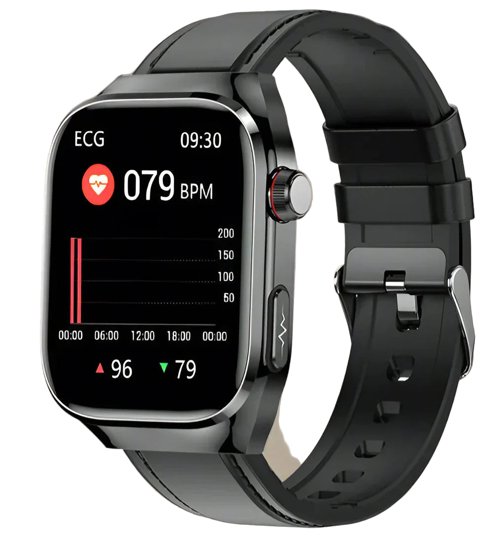 Geavanceerde Smartwatch voor Gezondheidsmonitoring met AMOLED-Display 0