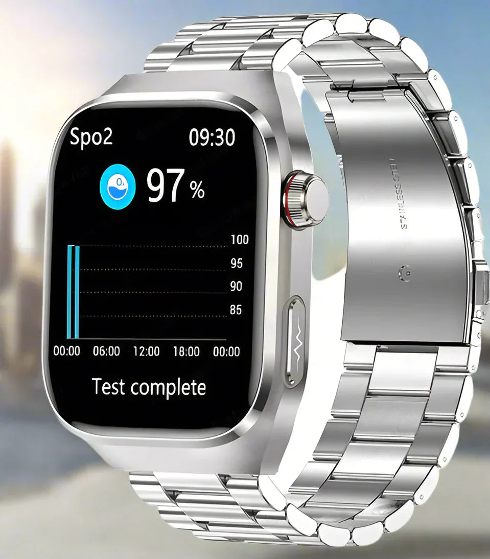 Geavanceerde Smartwatch voor Gezondheidsmonitoring met AMOLED-Display 6