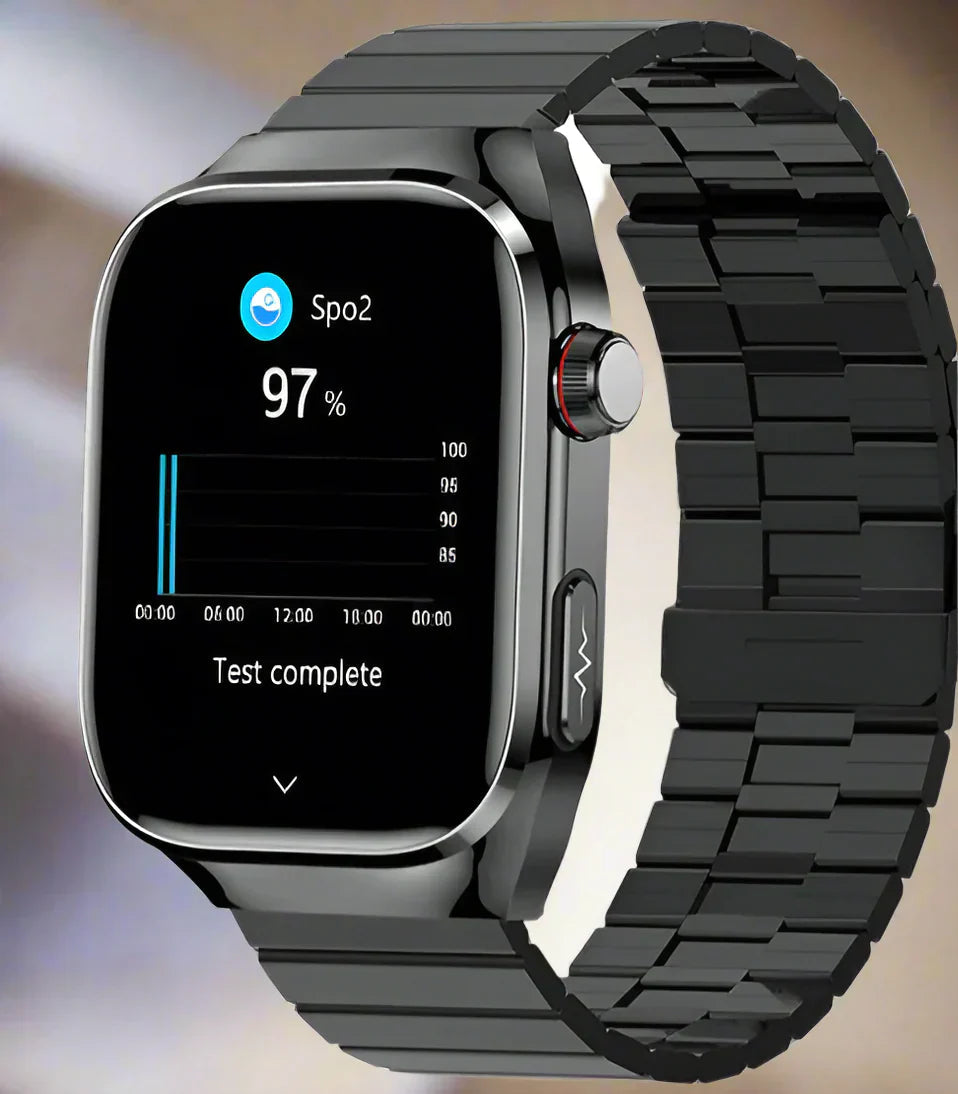 Geavanceerde Smartwatch voor Gezondheidsmonitoring met AMOLED-Display 7