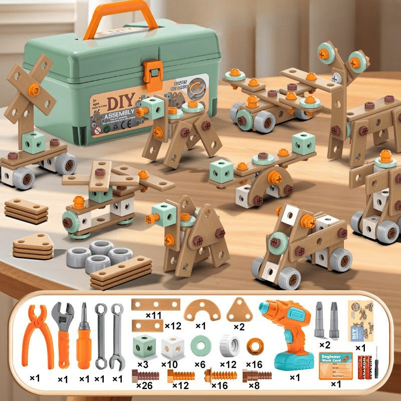 Gereedschapsset voor Kinderen - Creatief Bouwen en Ontdekken 7