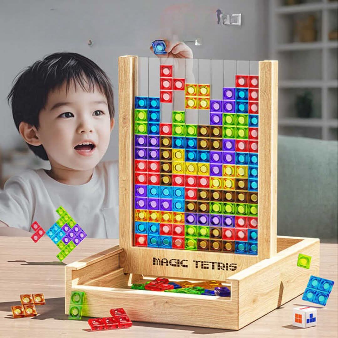Gezinsvriendelijk Tetris Puzzelspel 3