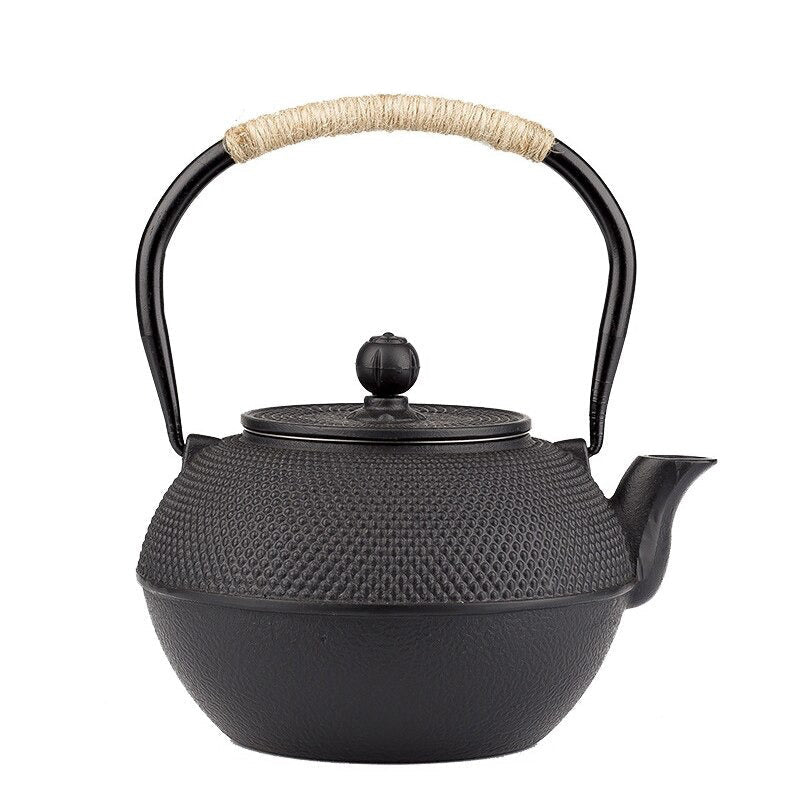 Gietijzeren Theeketel met Infuser voor Koken 0