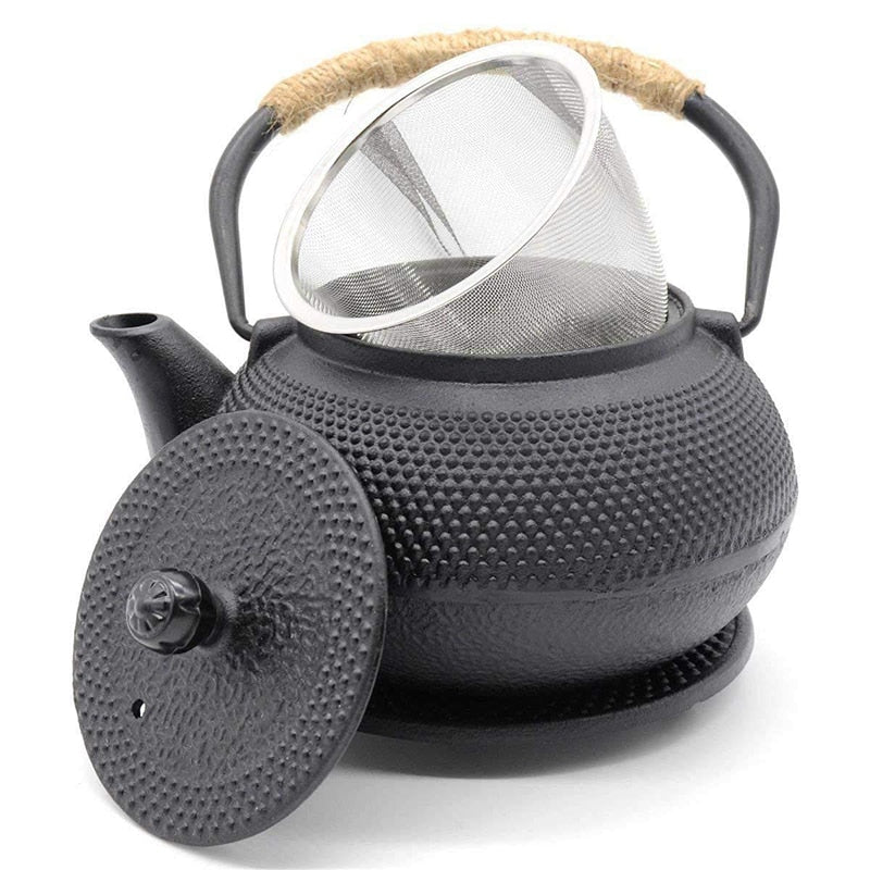 Gietijzeren Theeketel met Infuser voor Koken 2
