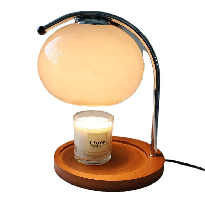 Glazen Kaarsverwarmer Lamp voor Sfeervolle Aroma-ervaring 3