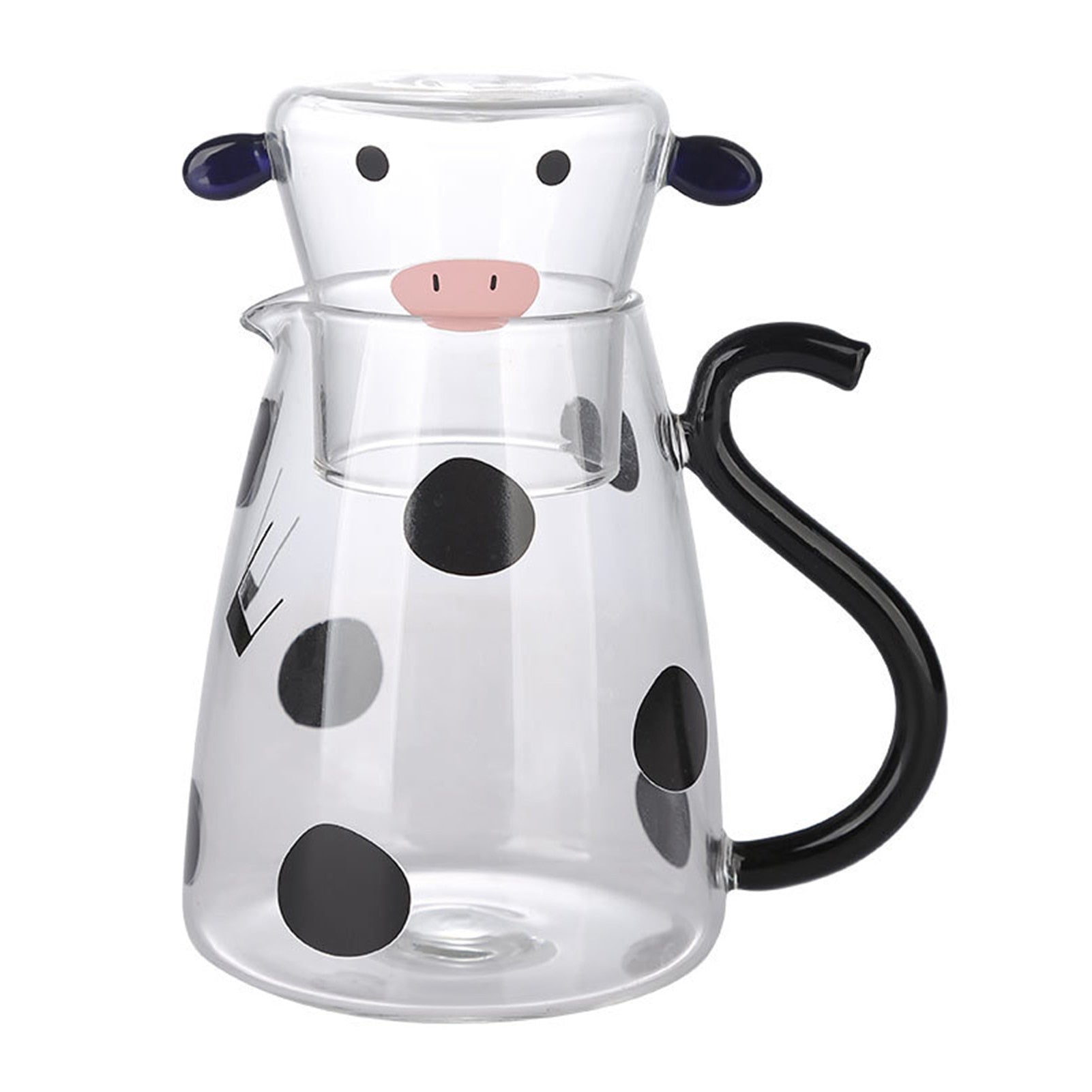 Glazen Mok Koe met Bekerzitting 0