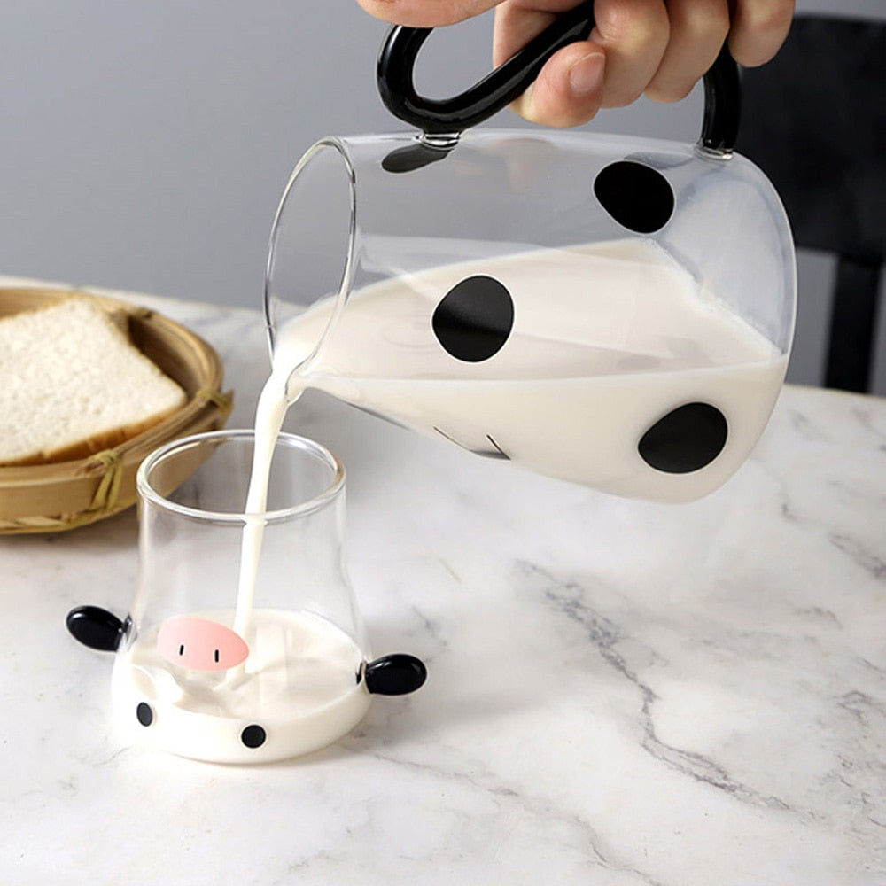 Glazen Mok Koe met Bekerzitting 7