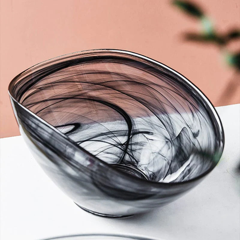 Glazen Slakom Onregelmatig Design Uniek Decoratief Element 2