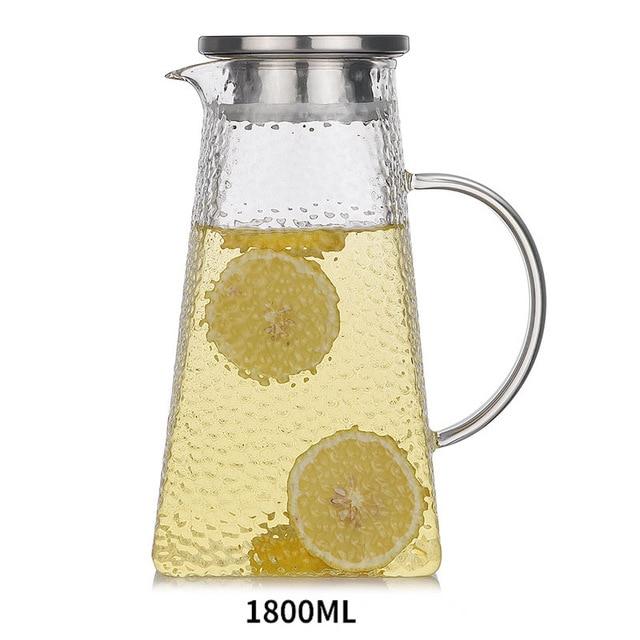 Glazen Theeketel met Filter voor Thuis en Kantoor 8