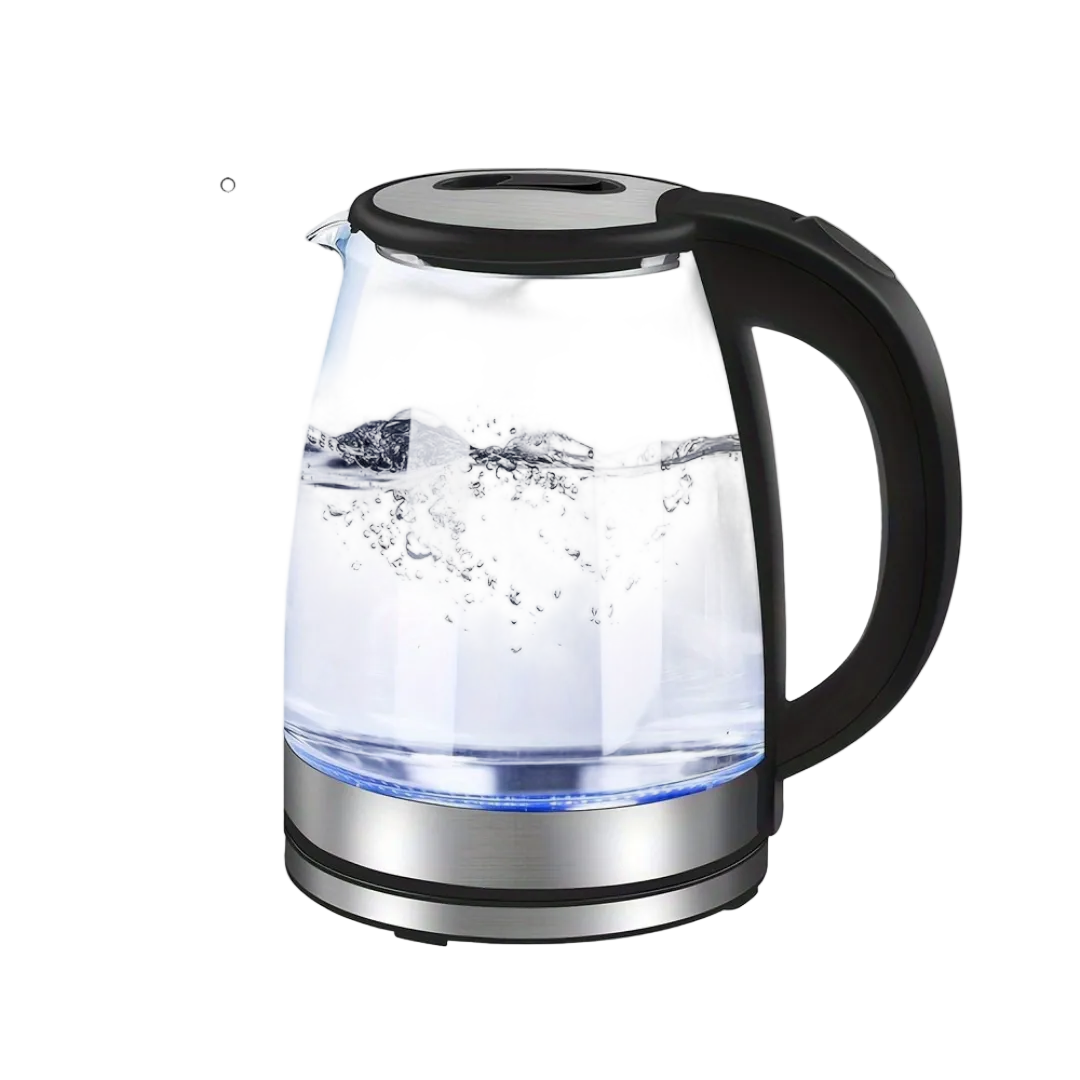 Glazen Waterkoker 2L met LED-verlichting