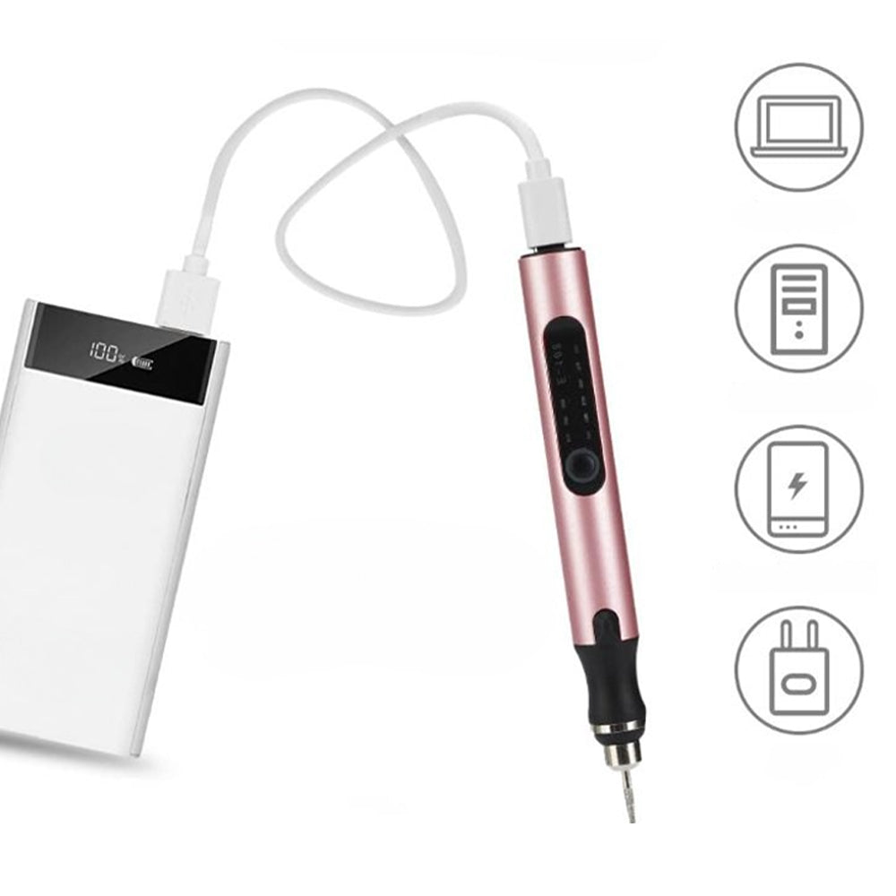 Graveerpen USB Oplaadbaar Nauwkeurig en Stil voor Creatieve Projecten 3