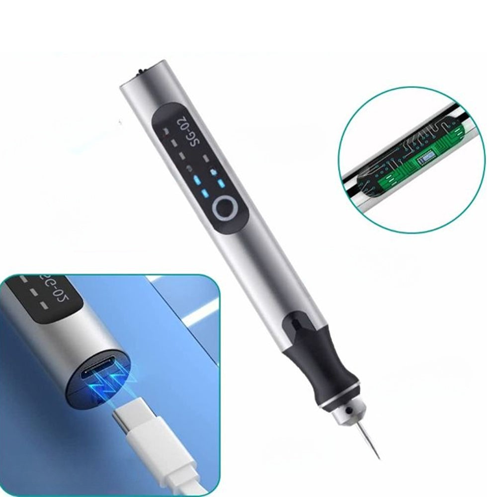 Graveerpen USB Oplaadbaar Nauwkeurig en Stil voor Creatieve Projecten 4