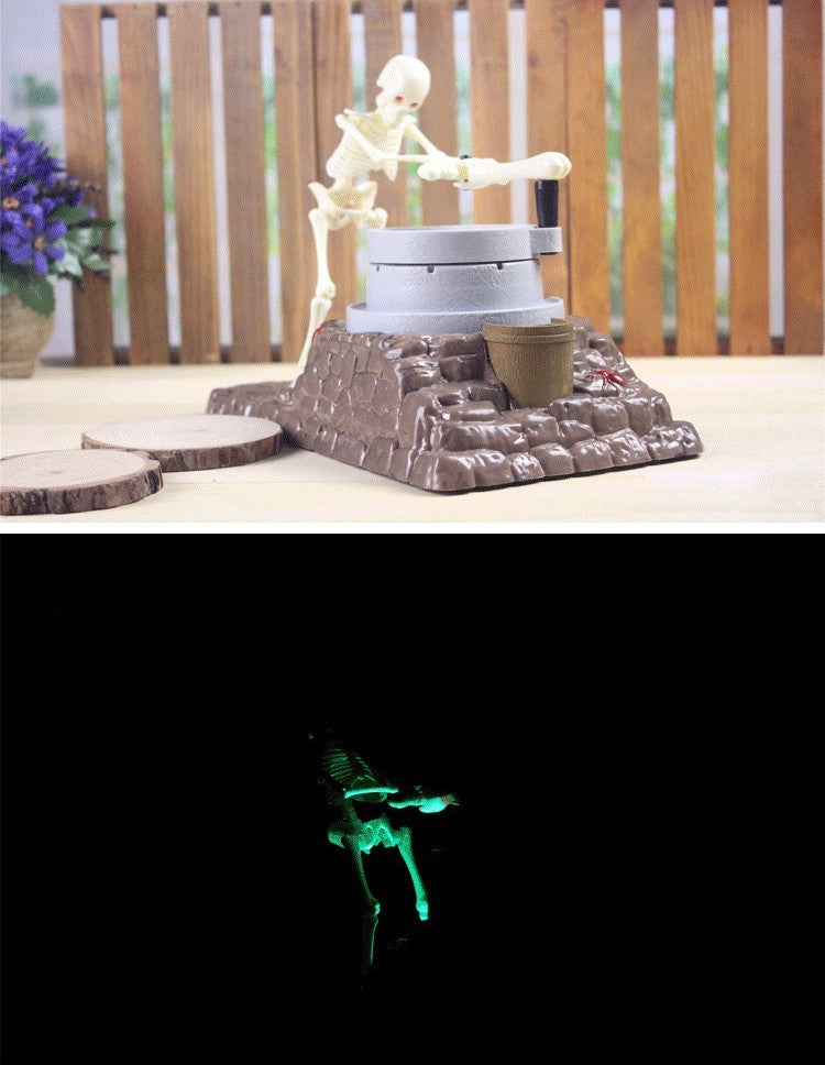 Griezelige Muntautomaat met Skeletontwerp 3