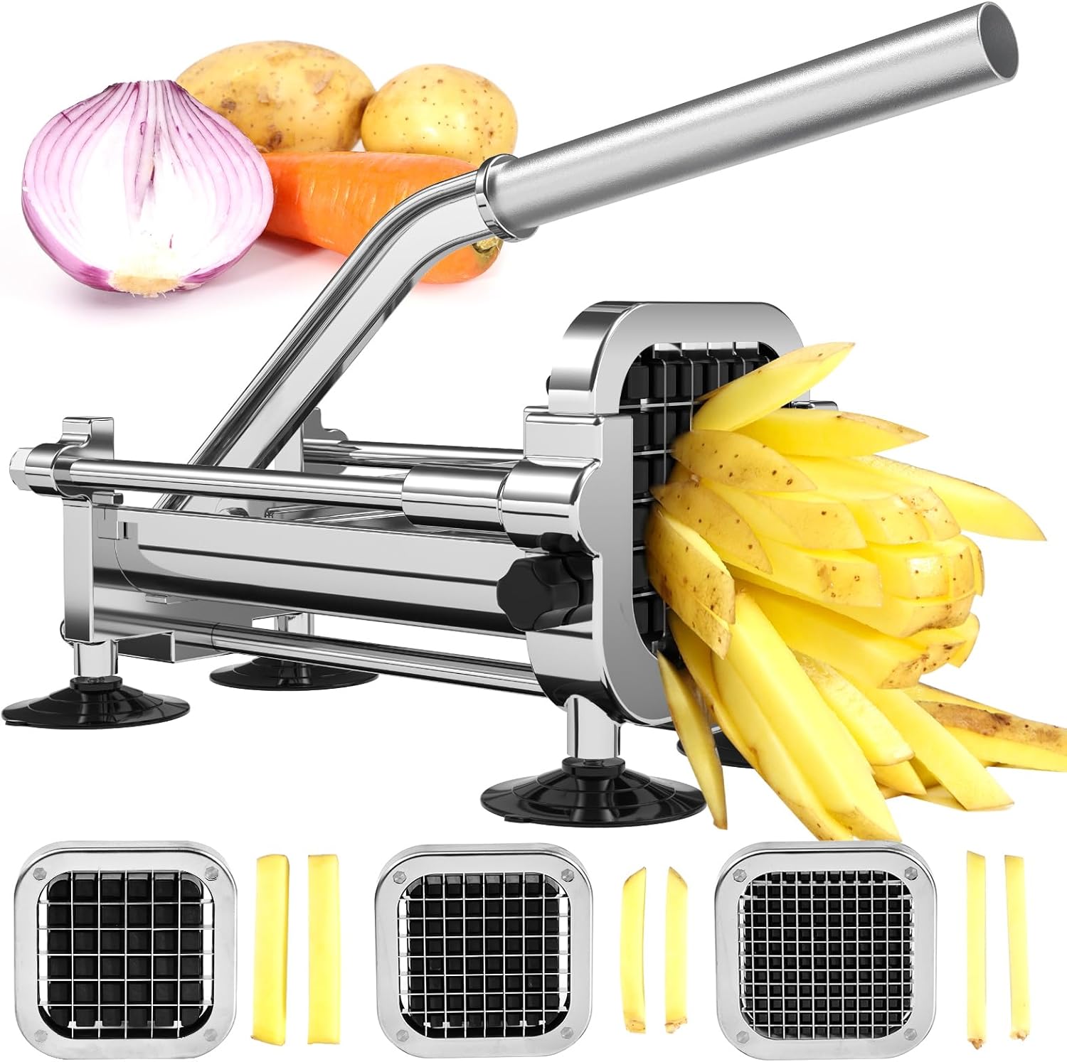 Groentesnijder Met Verwisselbare Messen Voor Perfecte Groentesnede 0