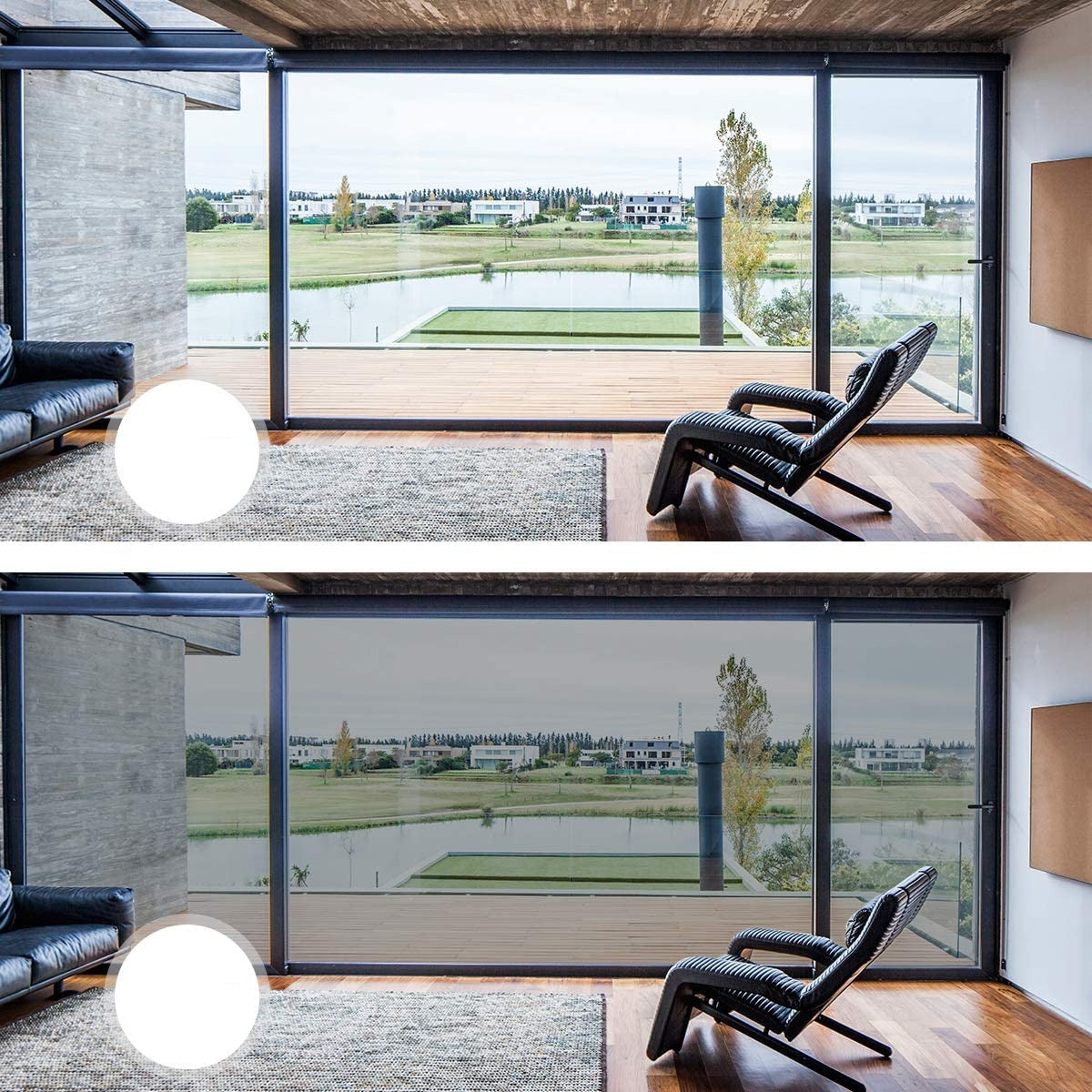 Privacy Raam Tint Film