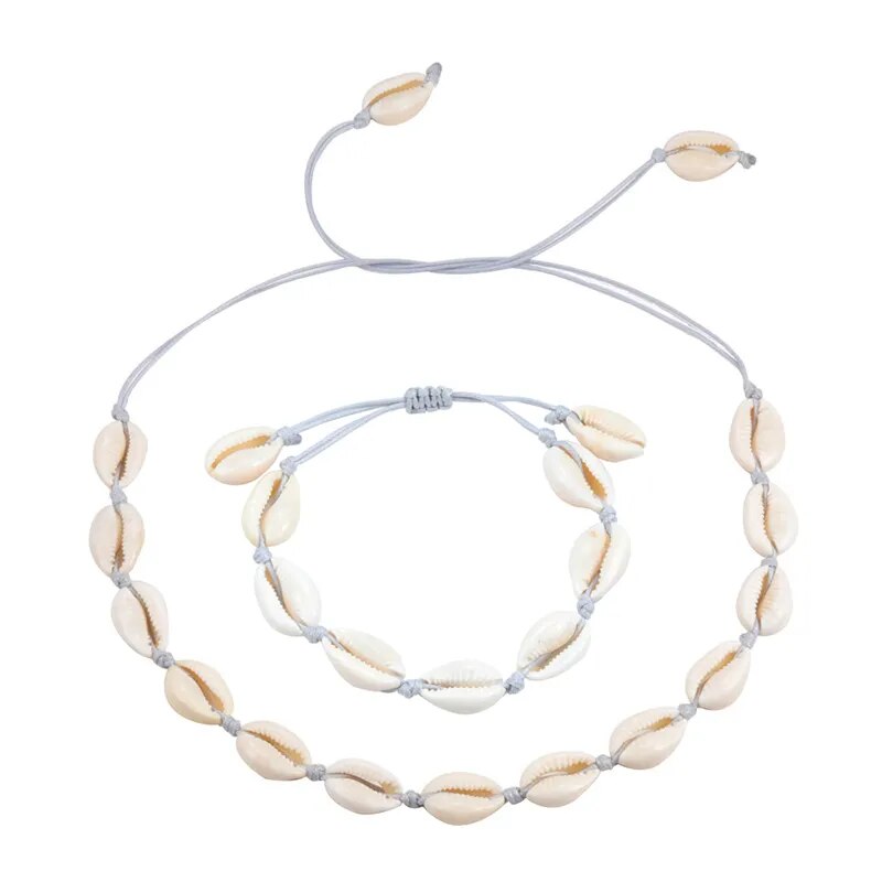 Schelpenketting & Armband