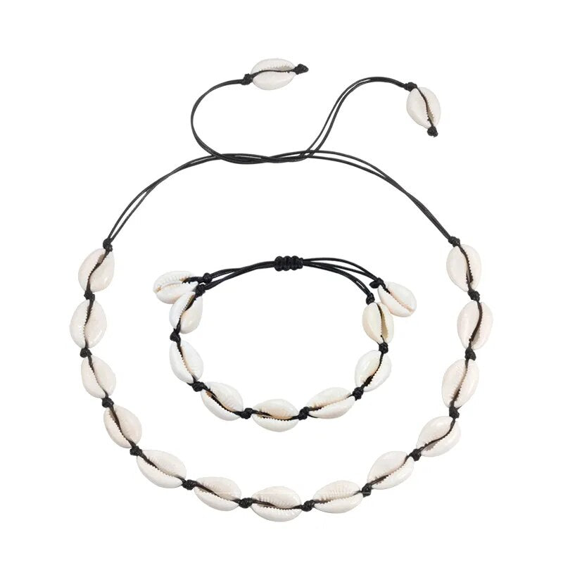 Schelpenketting & Armband