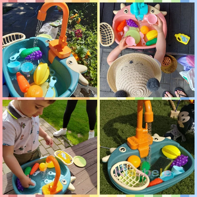 Kinderen Simulatie Wastafel