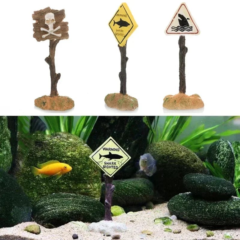 Haai Ornamenten Aquariumdecoratie voor Visbowl 5