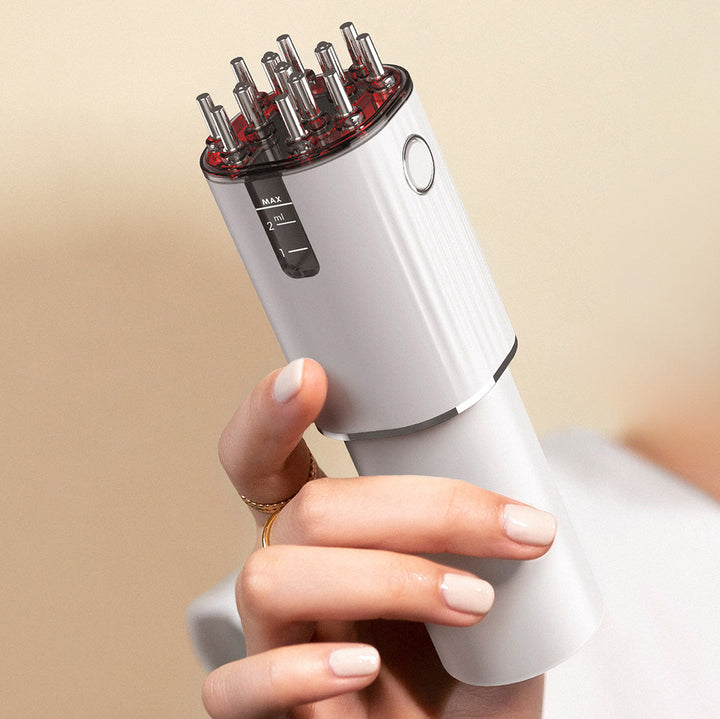 Haarbehandeling 3-in-1 Voor Gezond Haar Met Roodlichttherapie En EMS 0
