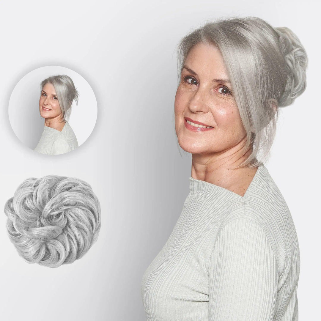 Haarverlenging Scrunchie BunPop Casual Knot 15