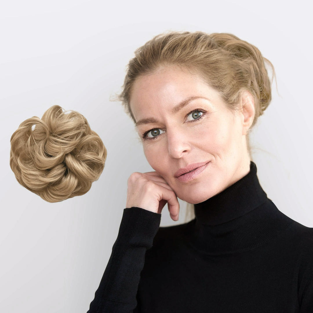 Haarverlenging Scrunchie BunPop Casual Knot 7