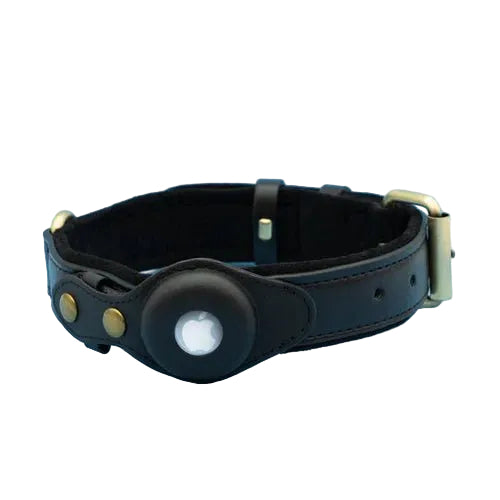Halsband Hond met AirTag Bevestiging Waterdicht en Duurzaam voor Alle Weerseisen 0